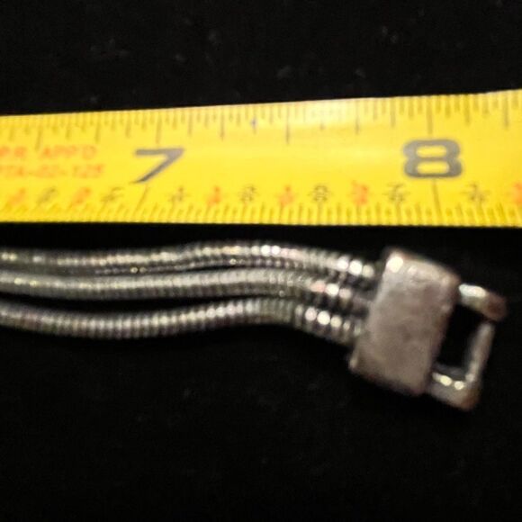 Boho Western Faux Turquoise Bracelet and Gold and Silver Tone Earrings - Picture 9 of 12